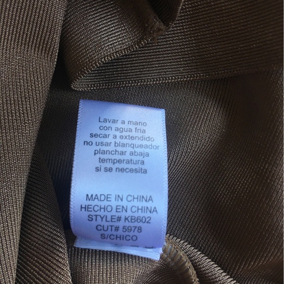 🟢WoW Couture Body Con contour mid thigh fit pencil skirt Carmel nude bandage - Picture 6 of 7